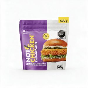 NOT CHICKEN BURGER  EMPANIZADO NOT CO 400 GRS