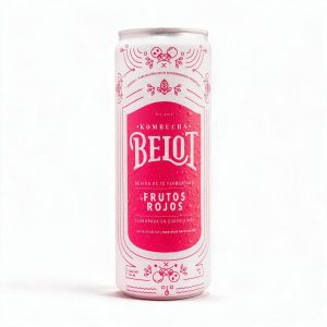 KOMBUCHA FRUTOS ROJOS 355 ML BELOT
