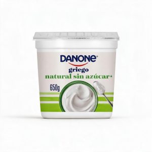 YIGHURT GRIEGO NATURAL SIN AZUCAR 650 GR DANONE