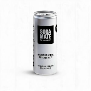 BEBIDA SABOR YERBA MATE SIN AZUCAR SODA MATE 255 ML