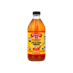 BRAGG VINAGRE DE SIDRA DE MANZANA ORGANICO CRUDO SIN FILTRAR 16 OZ