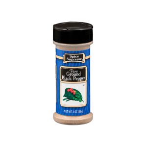 PIMIENTA NEGRA MOLIDA PURA SPICE SUPREME 3 OZ