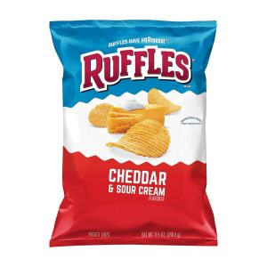 RUFFLES CHEDDAR SOUR CREAM