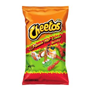 CHEETOS CRUNCHY FLAMIN HOT LIMON