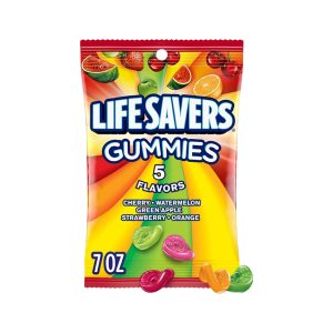 GOMAS LIFE SAVER DE 5 SABORES 7 OZ