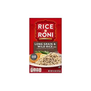 MEZCLA DE ARROZ SALVAJE GRANO LARGO RICEARONI 4.3 OZ