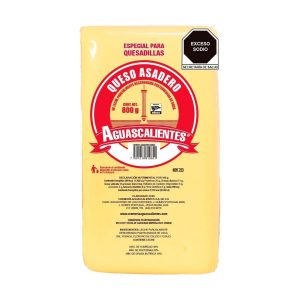 QUESO ASADERO EN BARRA AGUASCALIENTES 800 GR
