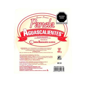 QUESO PANELA AGUASCALIENTES 400 GR