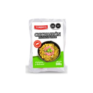 CHICHARRON EN SALSA VERDE  TORRICO 500 GRS