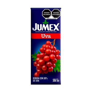 JUGO JUMEX MINIBRICK UVA 200 GRS