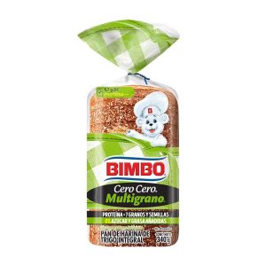 PAN MULTIGRANO CERO 340 GR BIMBO
