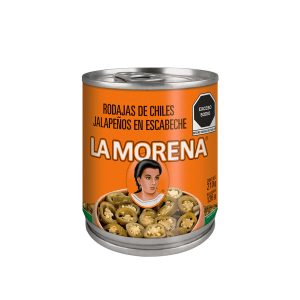 CHILE JALAPEÑO LA MORENA EN RAJAS  210 GRS